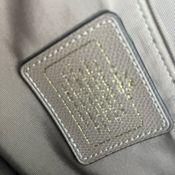 Coach Black Pebbled Leather Tote - Picture 12 of 15